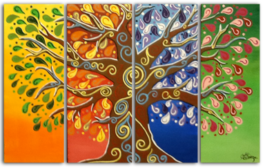 Tree of life painting